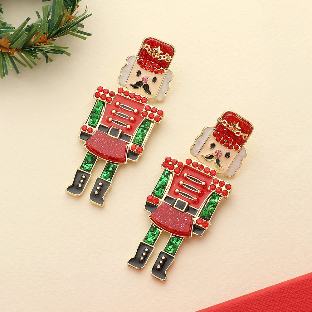 The Geena Nutcracker Earrings