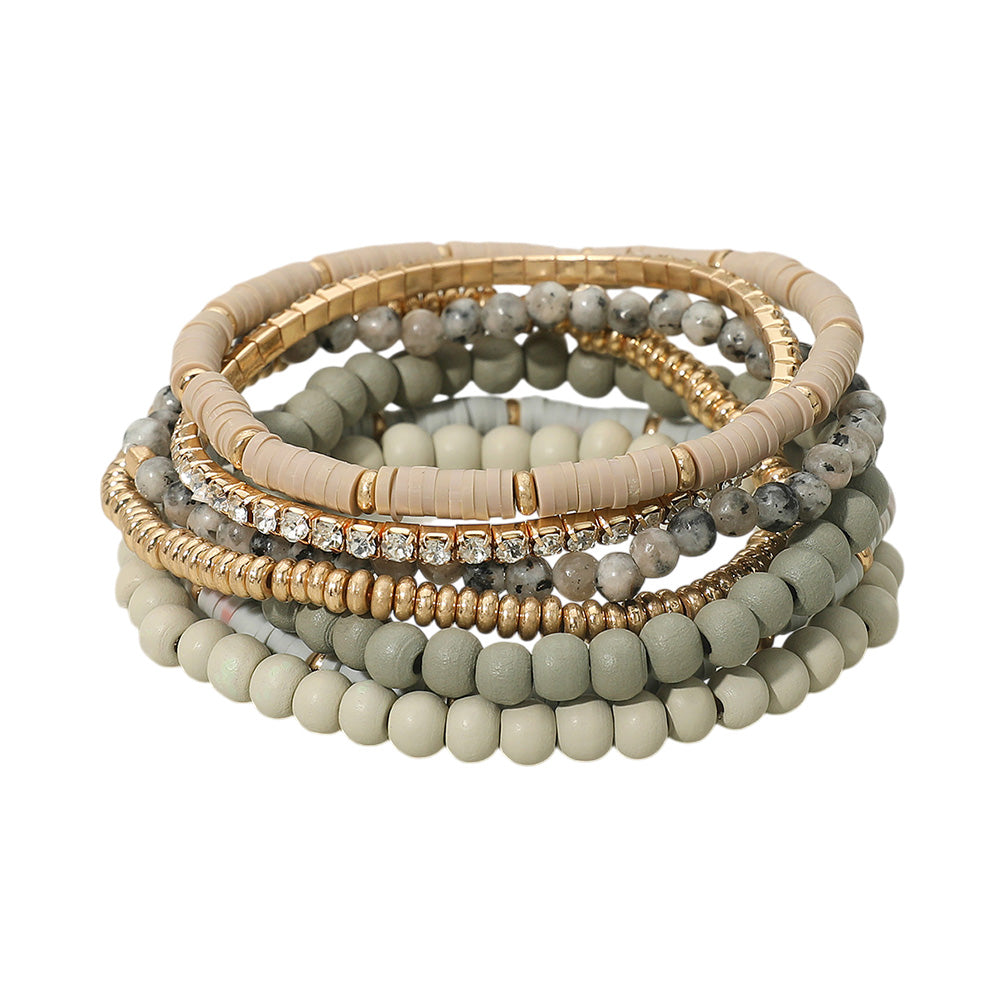 The Bella 7pc Bracelet Stack