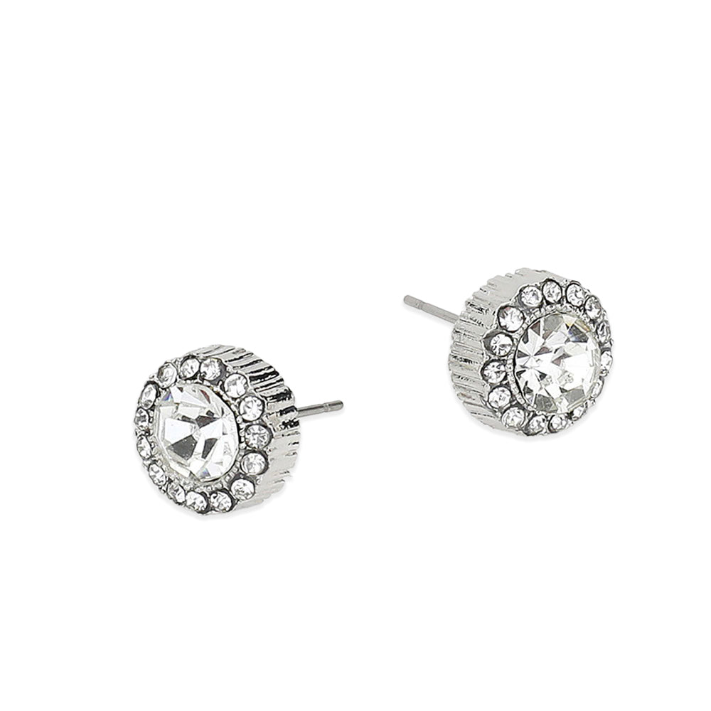The Caroline Crystal Stud Earrings