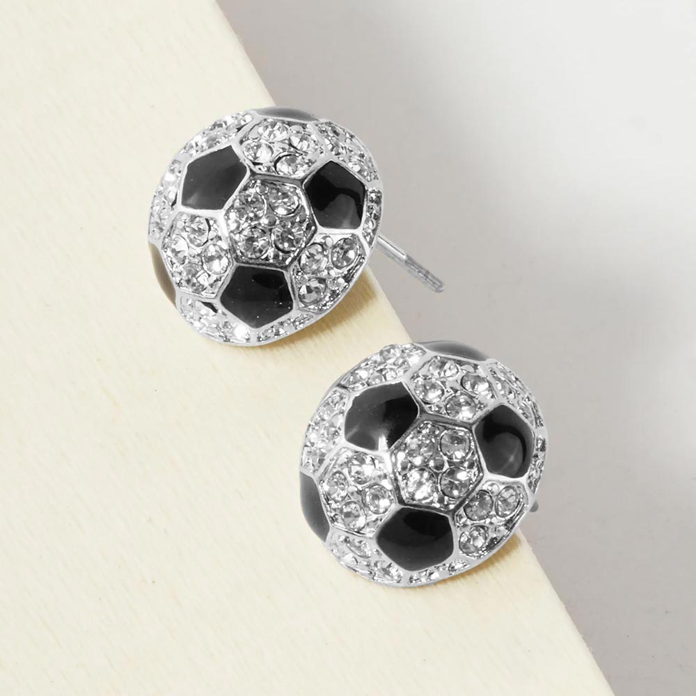The Soccer Stud Earrings